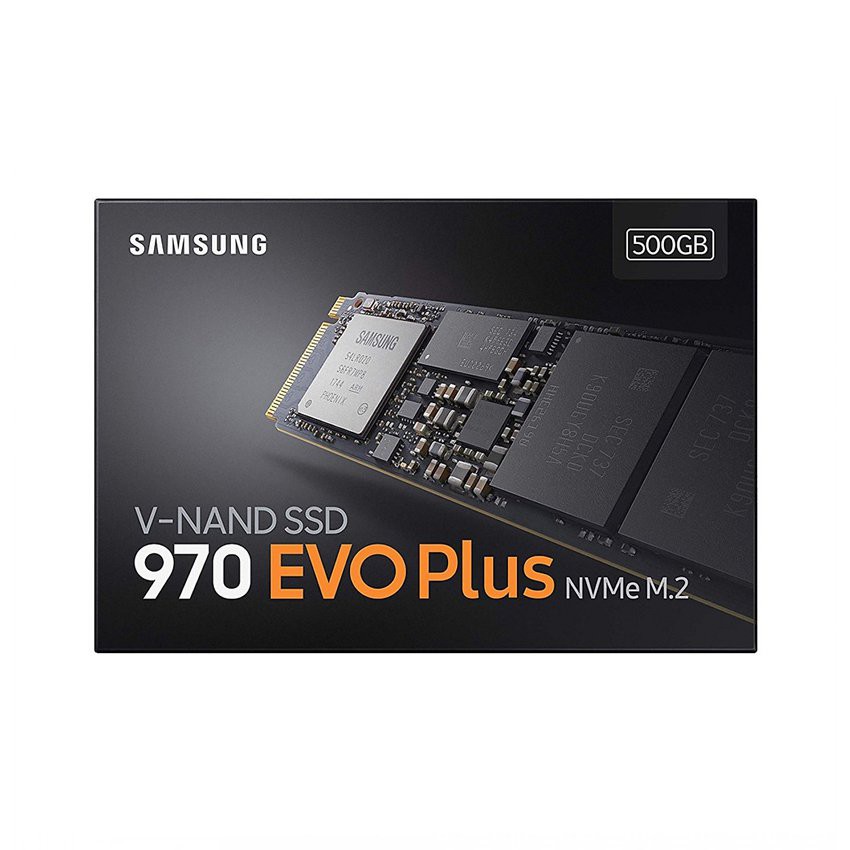 Ổ cứng SSD Samsung 970 EVO Plus 500GB M.2 PCIe NVMe 3x4 (Đọc 3500MB/s - Ghi 3200MB/s)