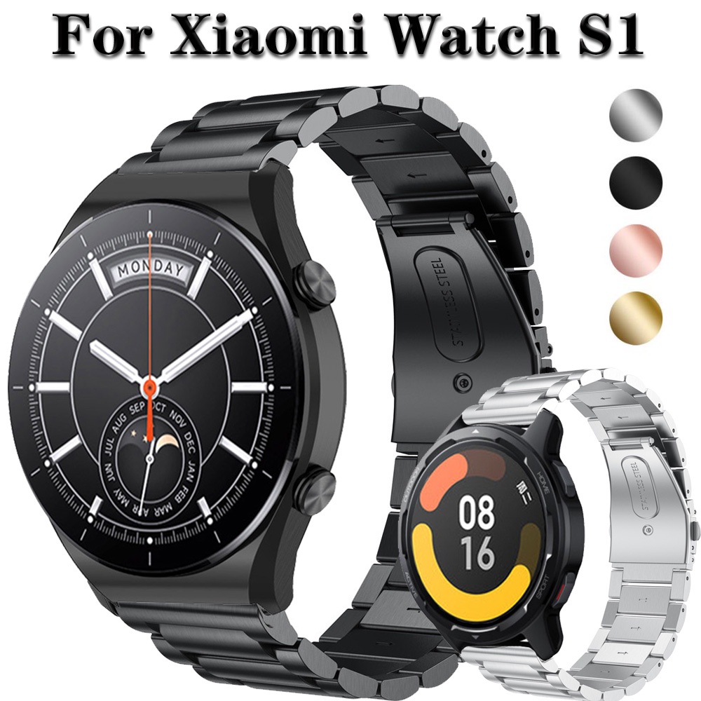 Dây đeo thay thế chất liệu inox 22mm dành cho Xiaomi Watch S1 /S1 Active MI Watch