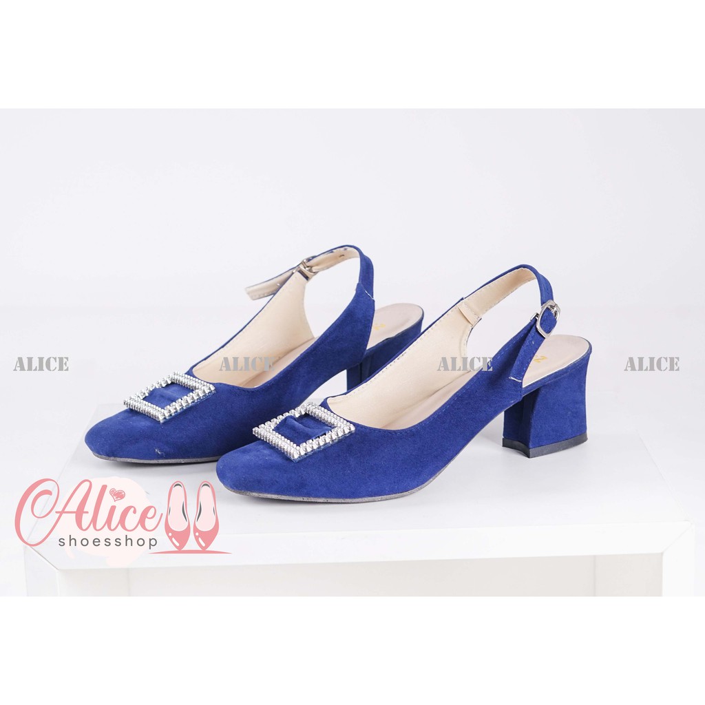 Alice Giày Cao Gót 5cm 3 Màu Lựa Chọn Phong Cách Hàn Quốc