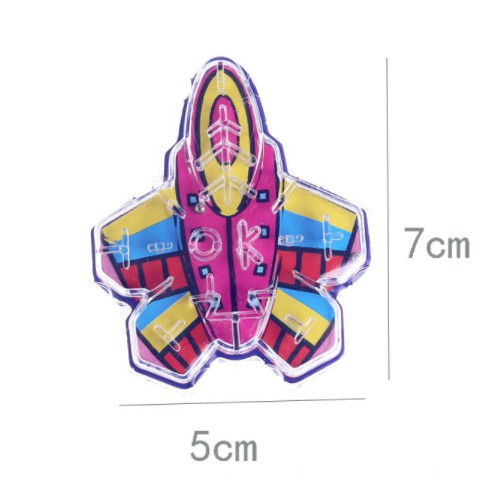 Đồ Chơi Trẻ Em Mê Cung Lăn Bi Hình Máy Bay Khóe Léo Thú Vị