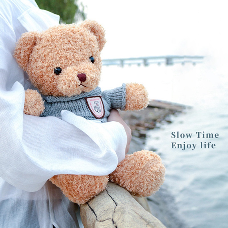 Thú nhồi bông hình gấu đáng yêu thích hợp cho tiệc sinh nhật