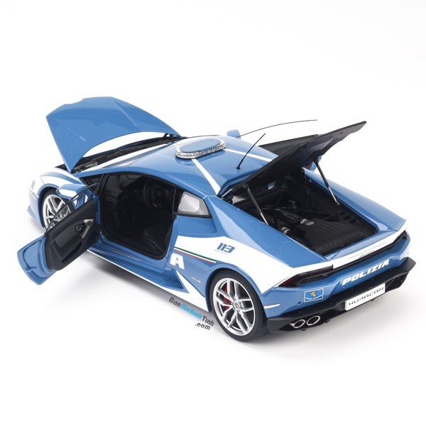 Mô hình xe Lamborghini Huracan Police LP610-4 1:18 Autoart