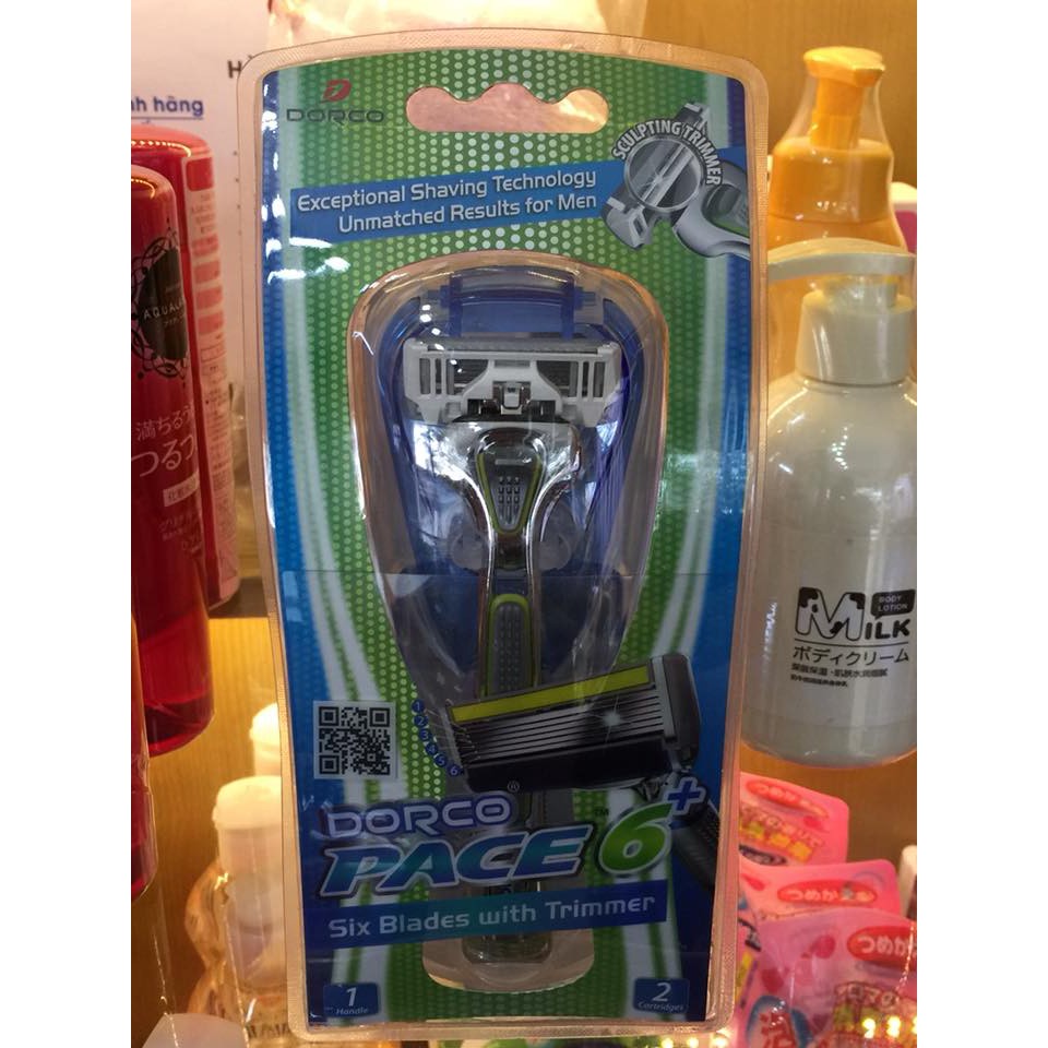 DAO CẠO RÂU DORCO PACE6 (6 lưỡi) NHẬP MỸ