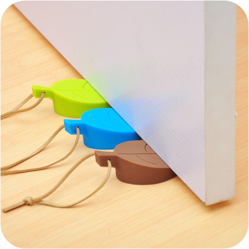 Dụng Cụ Chặn Cửa Bằng Silicone 4 Màu Chống Kẹp Tay An Toàn Cho Bé