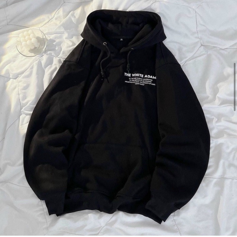 Áo khoác chui đầu hoodie nỉ ngoại có nón in khung xương unisex ulzzang nam nữ