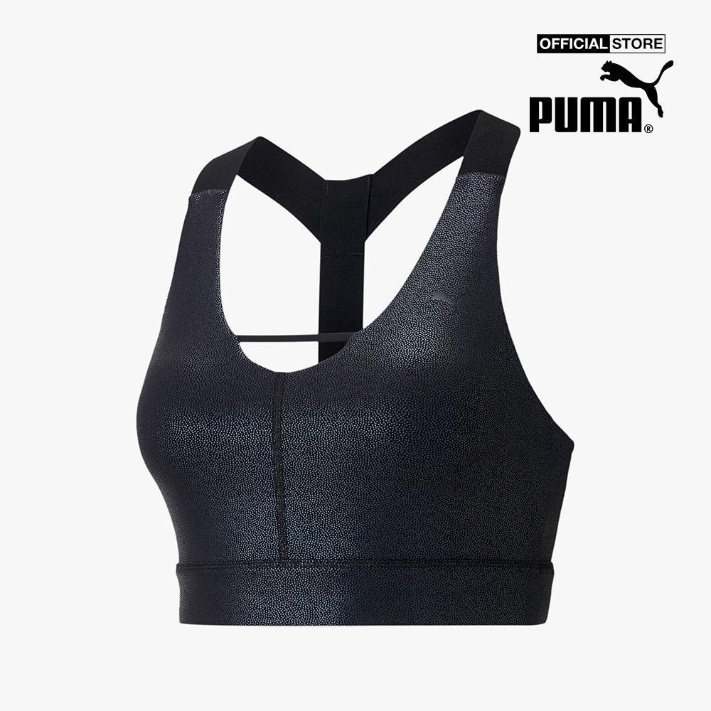 PUMA - Áo bra nữ Training Mid Impact Pearl 519563-01