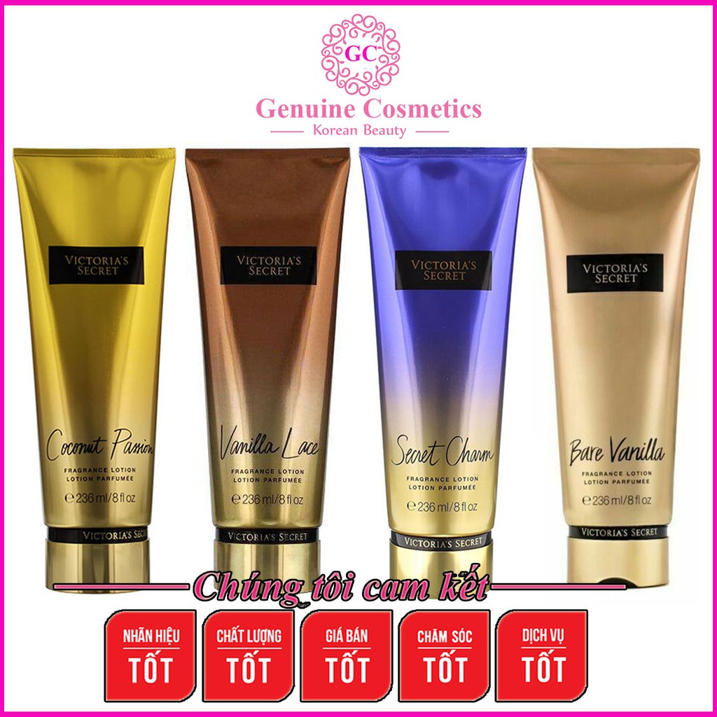 Dưỡng Thể Victoria Secret 236ml - Siêu Thơm - Thẩm Thấu Nhanh - HÀNG HOT