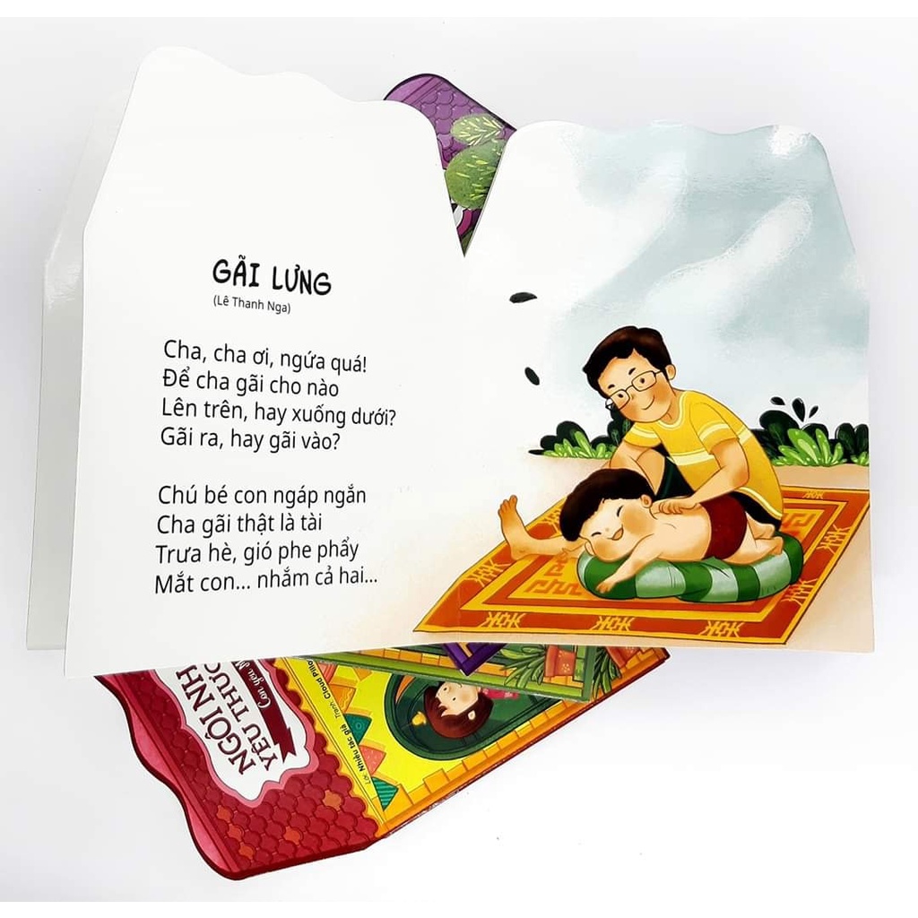 Sách - Ngôi nhà yêu thương - bộ 4 cuốn - con yên bố / con yêu mẹ/ con là bé ngoan/ con là tất cả