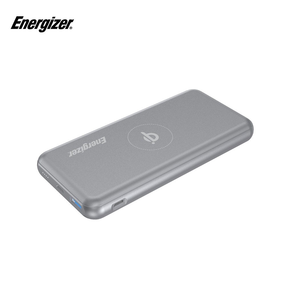 Sạc dự phòng Energizer 10000mAh QE10007PQ - tích hợp sạc nhanh đa nền tảng, sạc không dây 10W chuẩn Qi, PD 18W