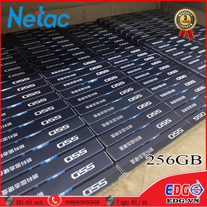 Ổ Cứng SSD 256GB SATA III Netac chính hãng | BigBuy360 - bigbuy360.vn