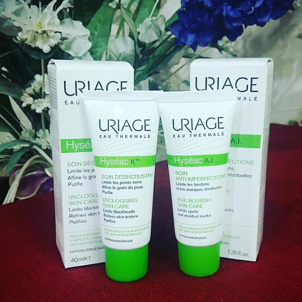 Uriage Hyséac K18 - Kem Ngăn Ngừa Mụn Li Ti Và Điều Tiết Dầu 40ml