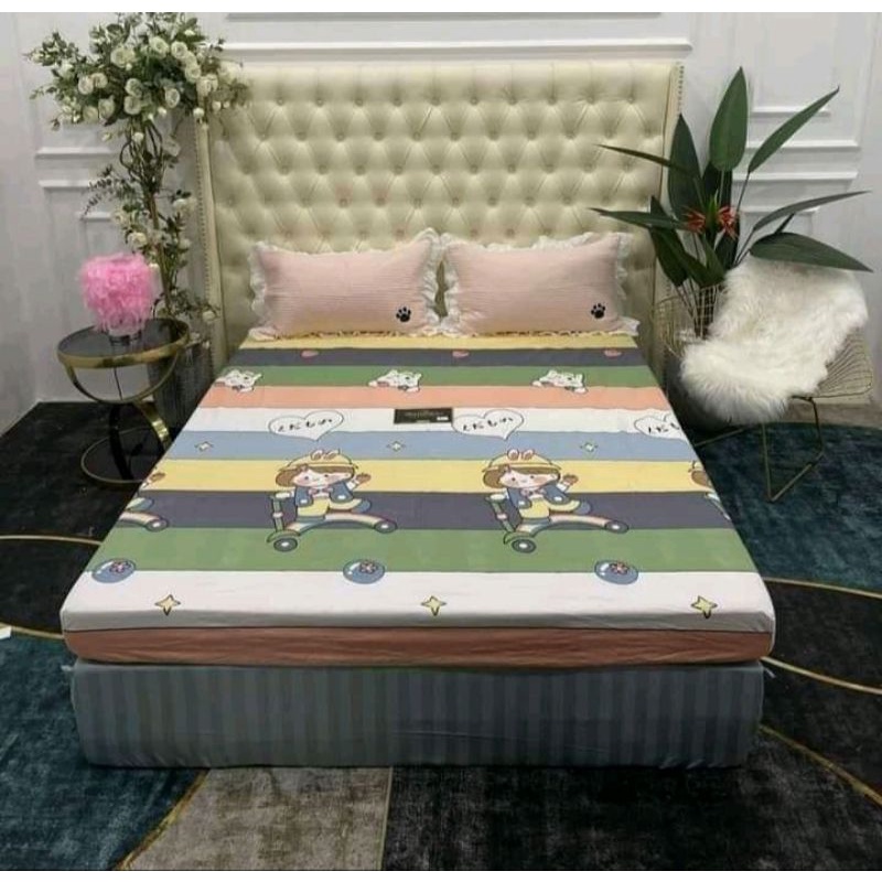 Ga Chống Thấm Cotton Cao Cấp , Chống Thấm Tuyệt Đối, Khô Thoáng,Không Bí ,Không Nóng Đủ Kích Thước