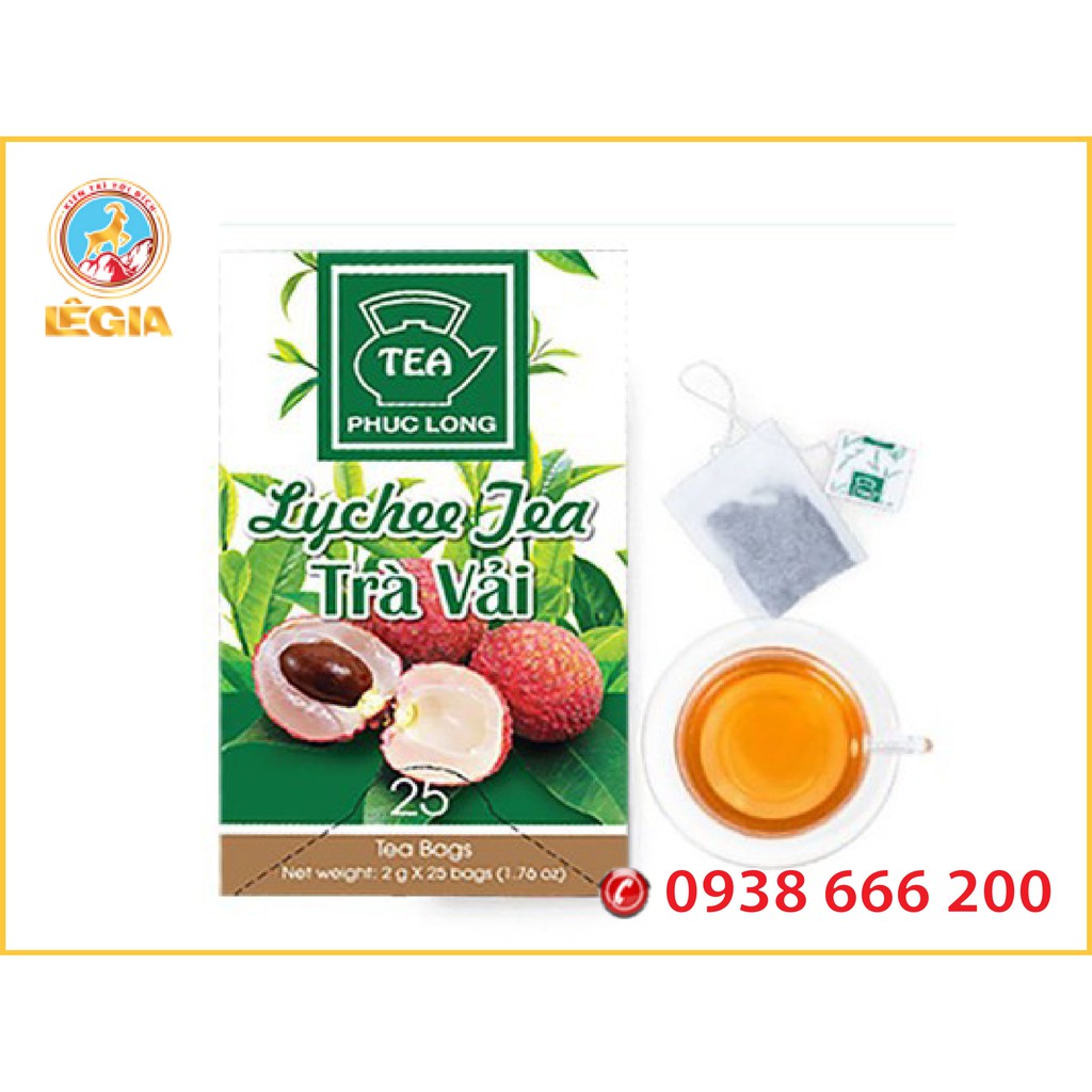 Trà Vải Túi Lọc Phúc Long( Lychee Tea)