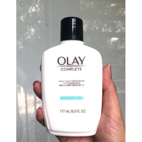 (tách set) Kem dưỡng da chống nắng Olay Complete Sensitive Plus+ SPF15 177ml