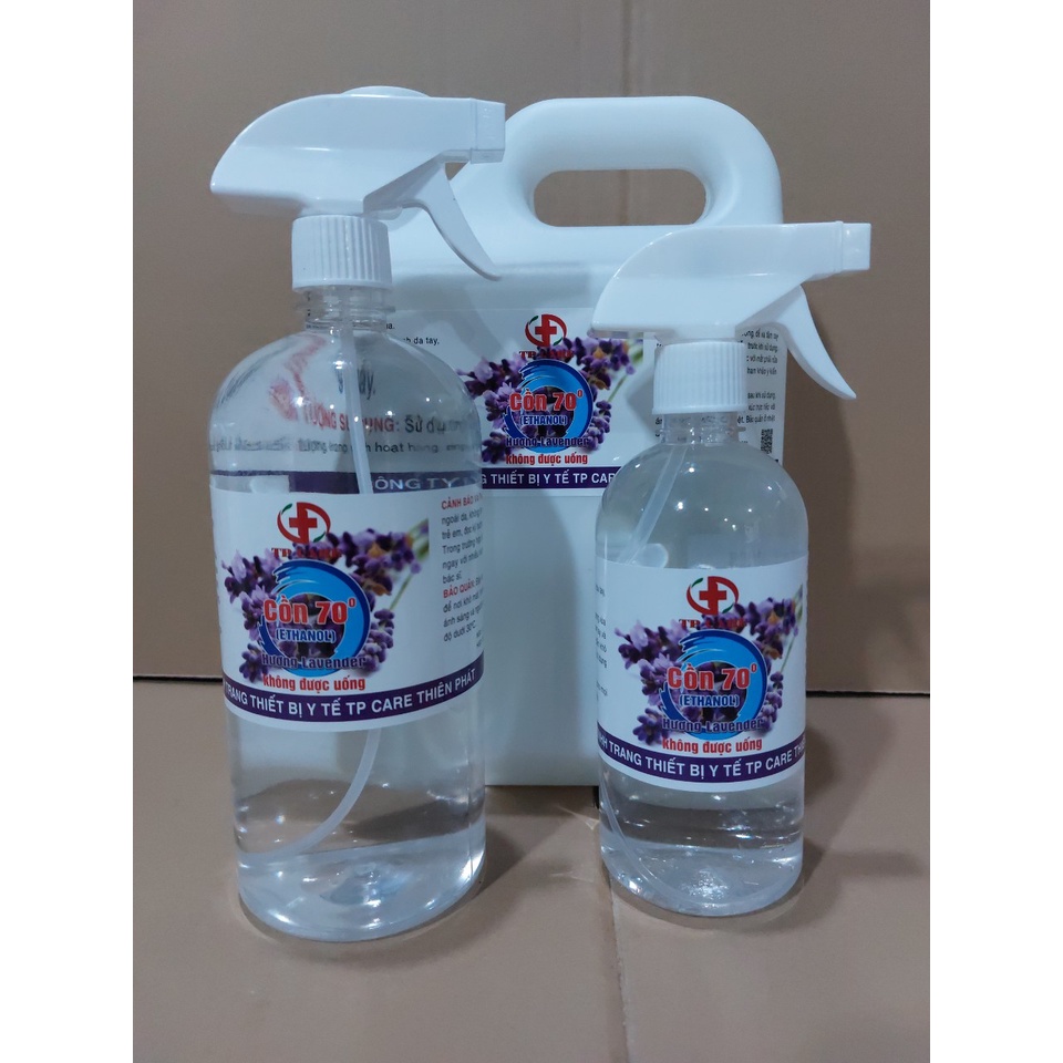Cồn Y Tế Sát Khuẩn Can 30 Lít TP Care 90 Độ, 70 Độ Hương Cồn tự Nhiên Chanh Sả. Dùng Rửa Tay, Khử Khuẩn