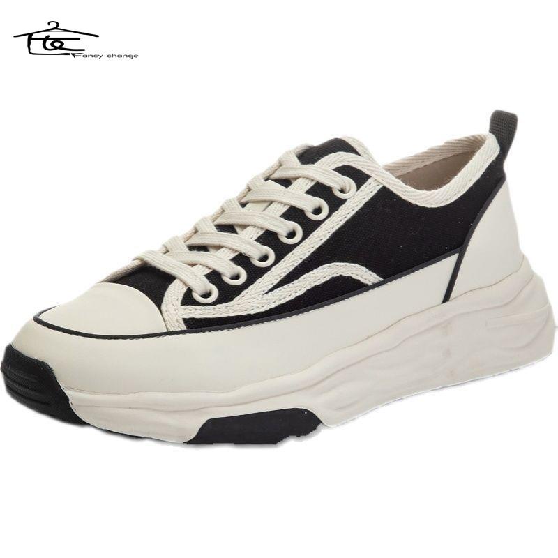 Giày Thể Thao Canvas Đế Dày Siêu Nhẹ Dễ Phối Đồ Hợp Thời Trang