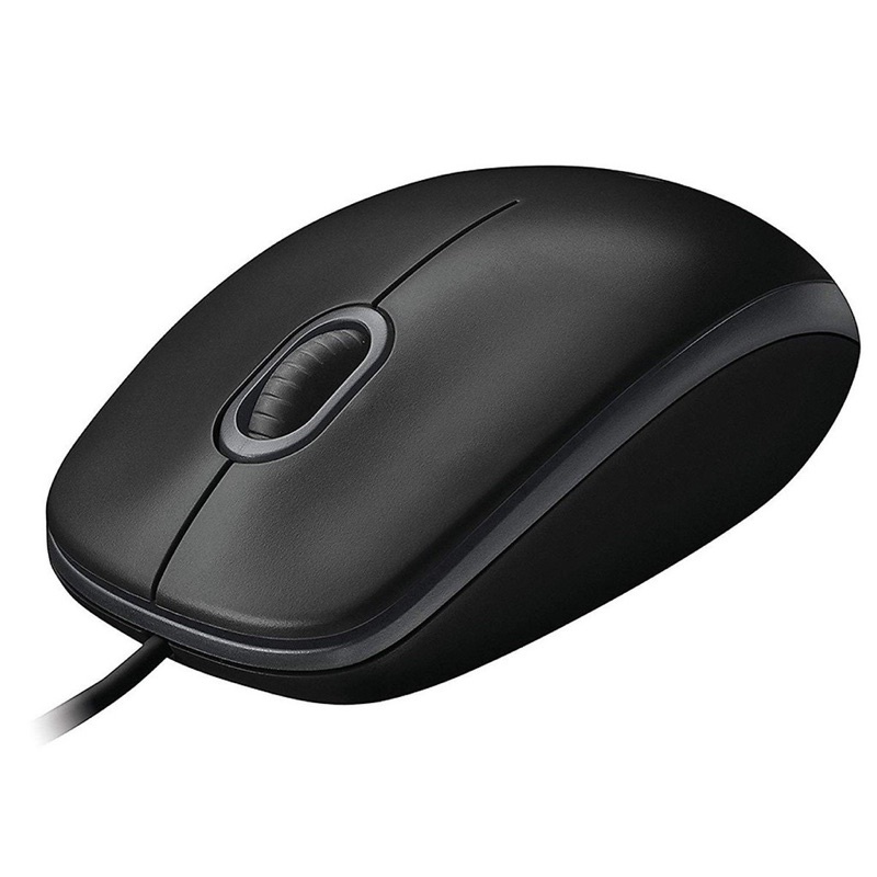 Chuột quang Logitech B100 màu đen, bền, đẹp, thời trang.