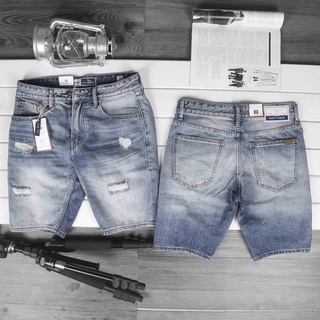 Quần short jean nam