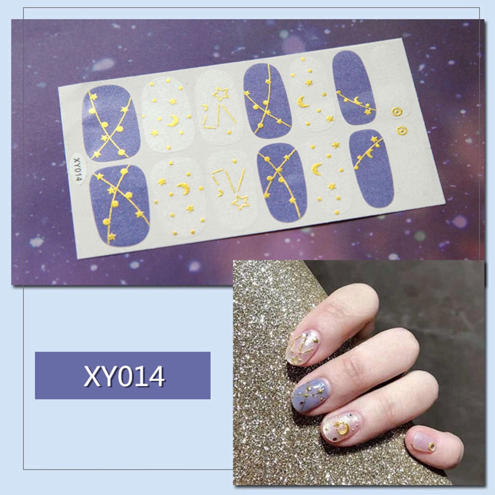 Sticker dán trang trí móng tay 3D xinh xắn