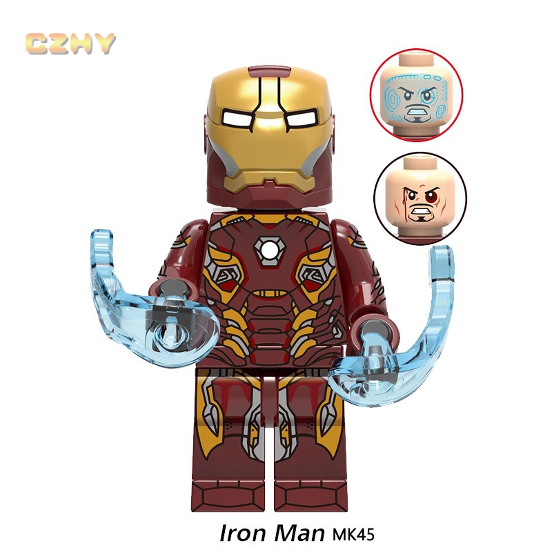 Mô Hình Nhân Vật Iron Man MK17 MK33 MK43 MK45 Ultron X0267