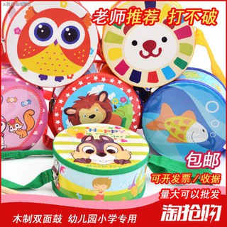 Bộ đồ chơi gõ trống bằng gỗ cho trẻ em