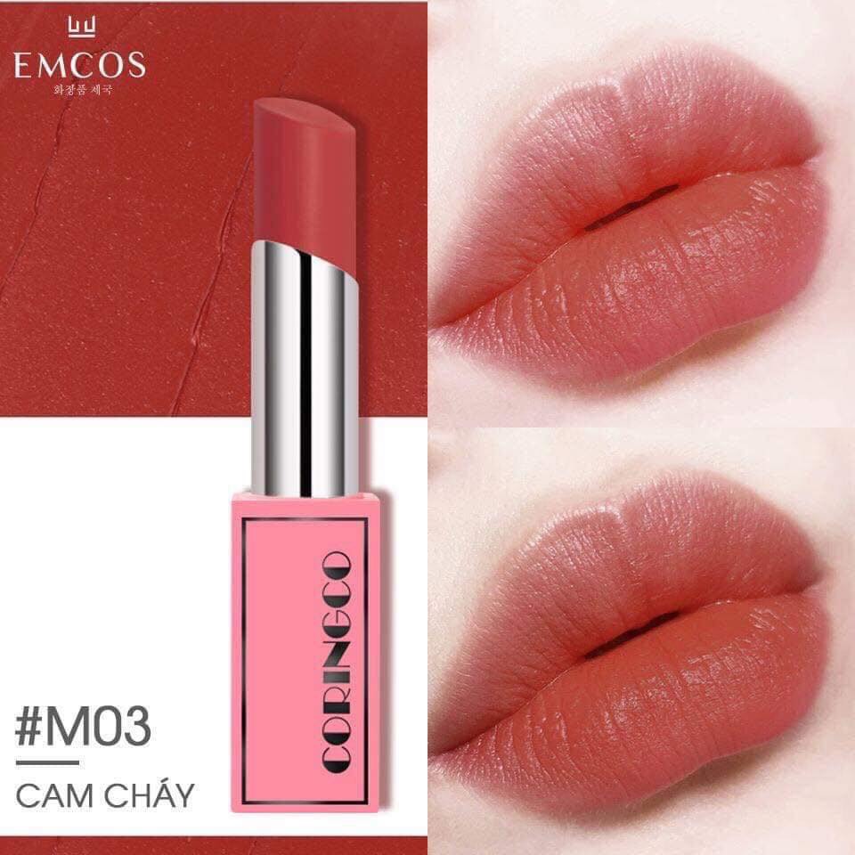 Son Lì Cherry Matte Hàn Quốc