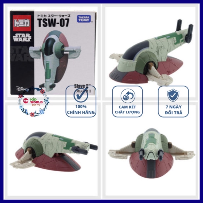 Xe mô hình Tomica Box Disney Star Wars TSW-07 Slave I. MS: 712.