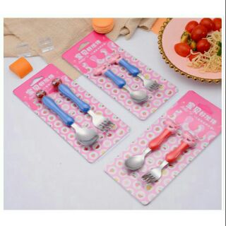 Set thìa dĩa Peppa pig kute