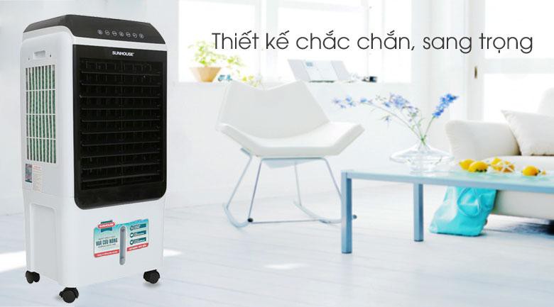 Quạt điều hòa Sunhouse SHD7727 trưng bày mới 99%-Chế độ đảo gió 2 chiều trái - phải. Tạo ion lọc sạch khô