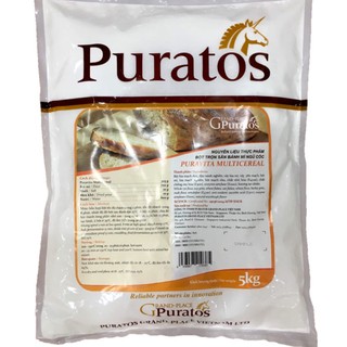 Bột bánh mì ngũ cốc Puravita Multicereal Puratos - bột mỳ ngũ cốc 1kg( Puravita multicreal)
