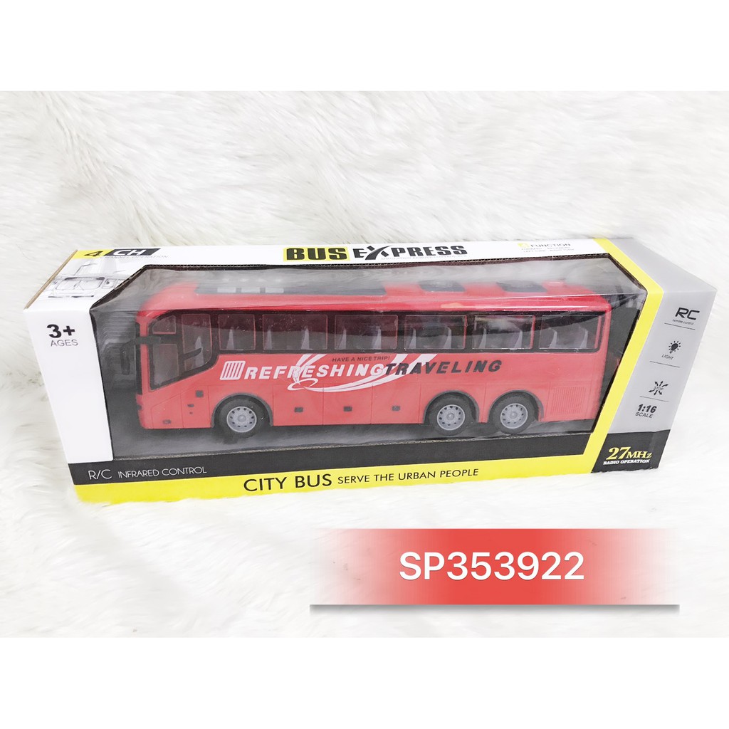 Hộp xe bus ( traveling ) đk 7đ.tác không sạc TL 1:16, HT071 (hộp)