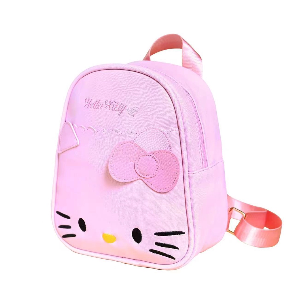 Balo Đi Học Chống Thấm Nước Họa Tiết Sanrio Hello Kitty Cinnamon mymelody Kuromi Dễ Thương Cho Bé