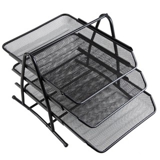 Khay đựng tài liệu hợp kim sắt 3 tầng