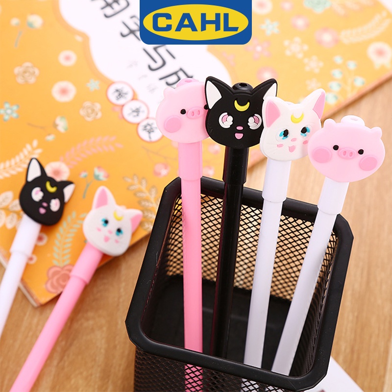 Bút Mực Gel Họa Tiết Động Vật Hoạt Hình Dễ Thương Sáng Tạo