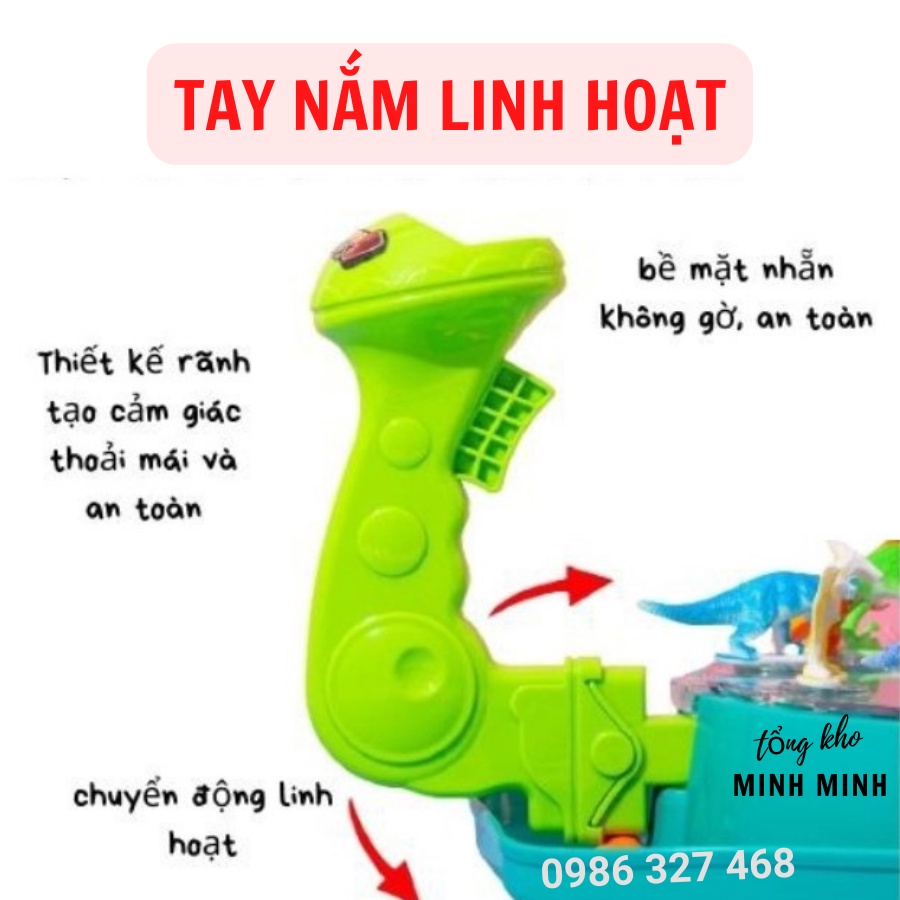 Khủng Long Đại Chiến Dino, Đồ Chơi Trẻ Em Tương Tác 2 Người, Bắn Khủng Long Cho Bé Gái, Bé Trai