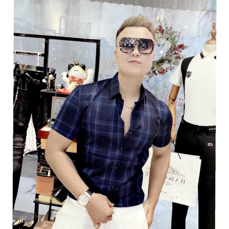 Áo Sơ Mi Nam Hàn Quốc Vải Lụa 3D Mềm Mịn Thời Thượng 3 Màu Thời Trang Giản Lịch Lãm Sang Trọng Quý Phái Thời Thượng | BigBuy360 - bigbuy360.vn