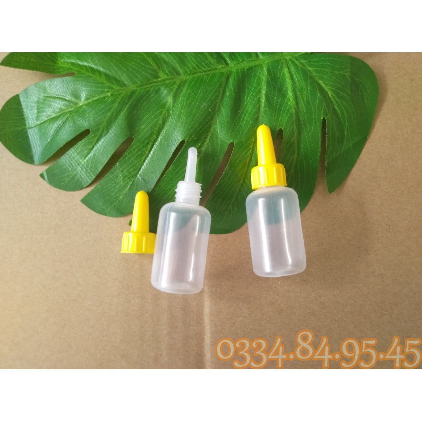 Vỏ lọ nhỏ mắt 5ml / 10ml / 20ml loại lọ MỎNG - Chai chiết mực, ống hút mụn...