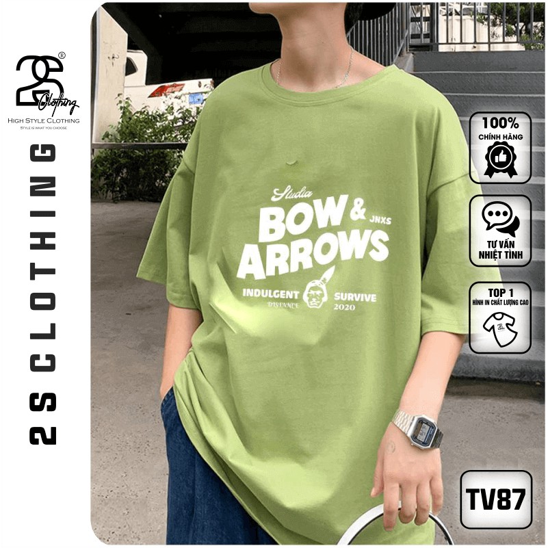 Áo Thun Tay Lỡ 2s Clothing Áo Phông Unisex Nam Nữ Street Style Nhiều Màu Cotton Oversize Form Rộng Giá Rẻ In Hình TV87 | WebRaoVat - webraovat.net.vn