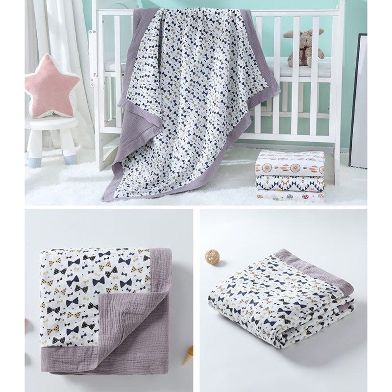 Chăn Cotton 120x120cm Mềm Mại Cho Bé