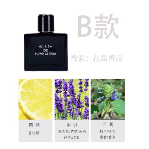 Nước Hoa Nam Blue De Flower Of Story Đẳng Cấp Phái Mạnh 50ml - Hàng Nội Địa Trung