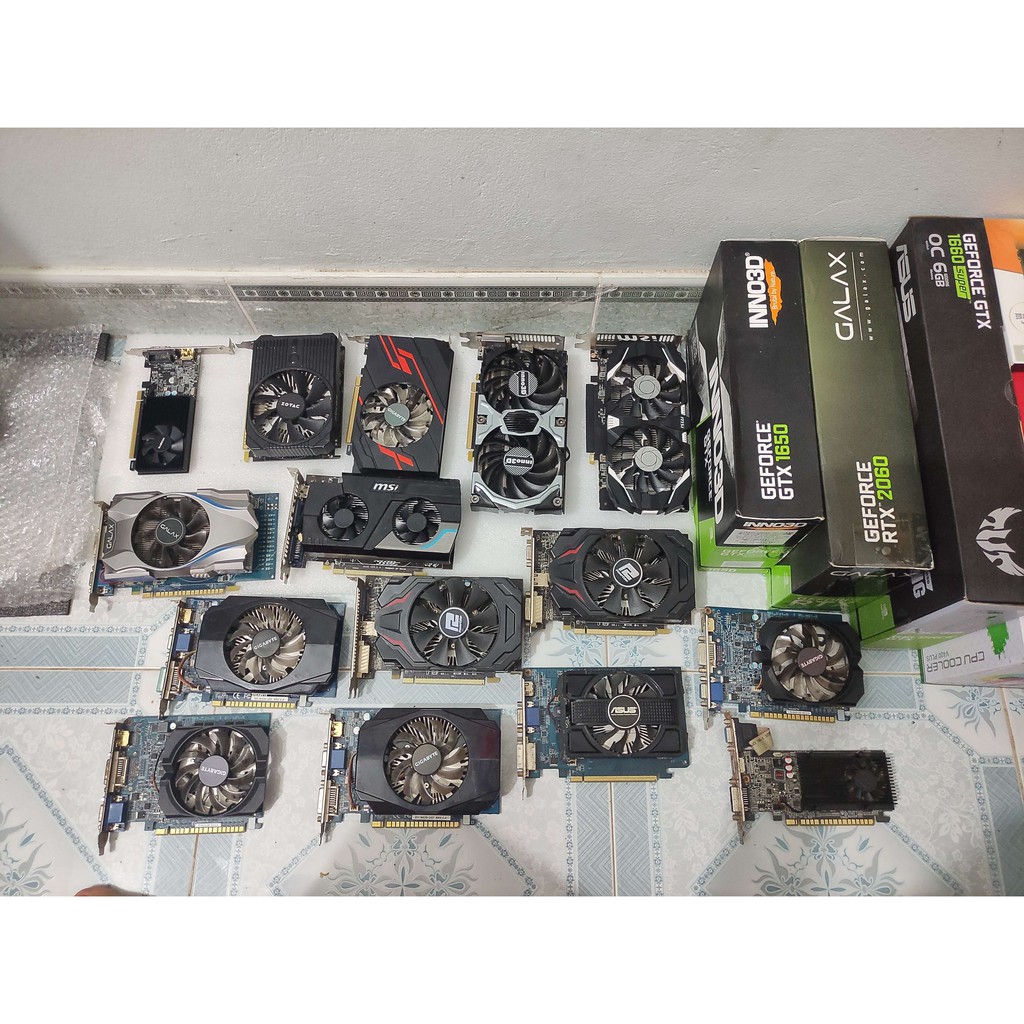 Card màn hình các loại Gtx750, Gtx650ti, Gtx650, Gt740,  Gt730, Gt630, Gt440, Gt420, Gt210.......