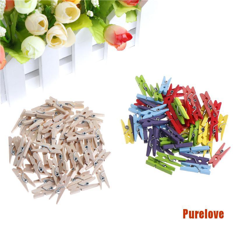 Set 50 Tấm Ảnh Gỗ Mini 25mm