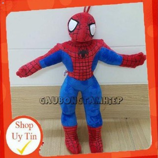 Gấu bông người nhện spider man💝FREESHIP🍅ngộ nghĩnh đáng yêu dễ thương chất liệu vải cao cấp nhồi bông gòn