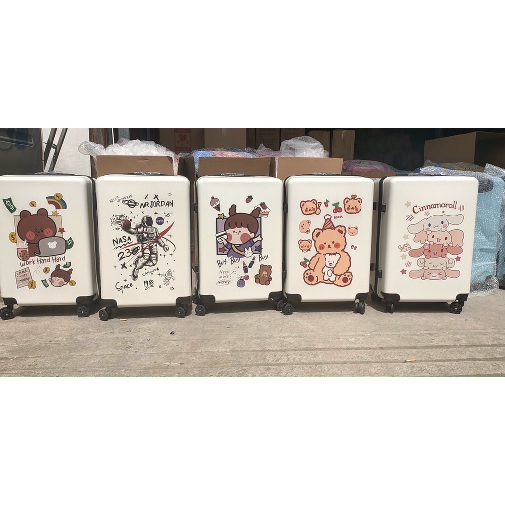 Giảm giá vali hình size 20in có khoá mật mã