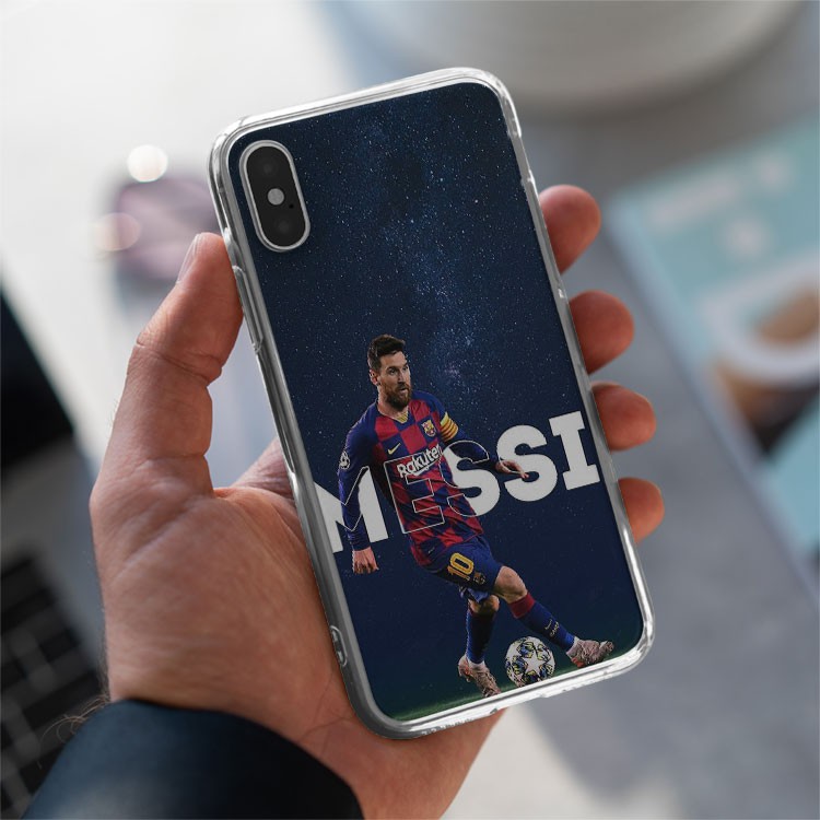 Ốp lưng Messi dê bóng FB SPORT nhựa dẻo Casephone cầu thủ số 10 cho IP 5 đến IP 12 pro max BAR20210095