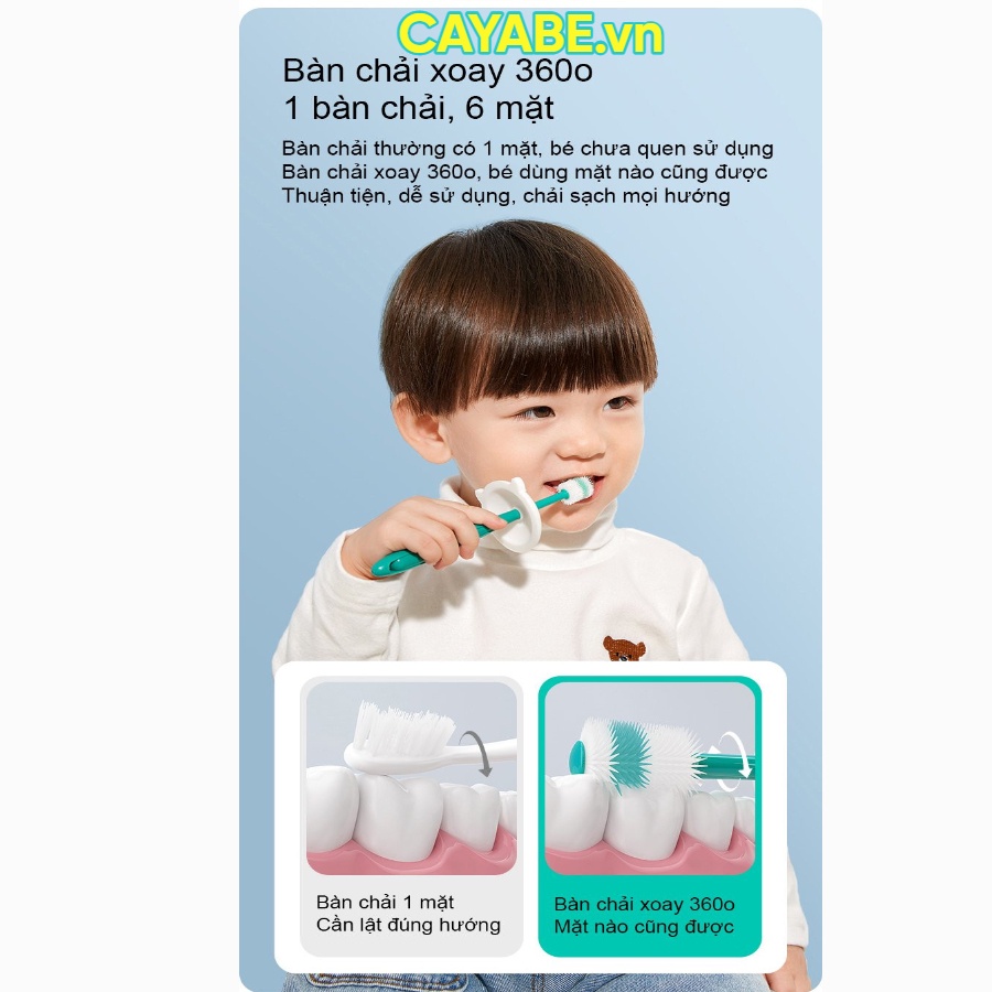 BỘ ĐÔI BÀN CHẢI ĐÁNH RĂNG TRẺ EM SIÊU MỀM PIERROT GUSY X 2 TÂY BAN NHA (2-8 TUỔI)