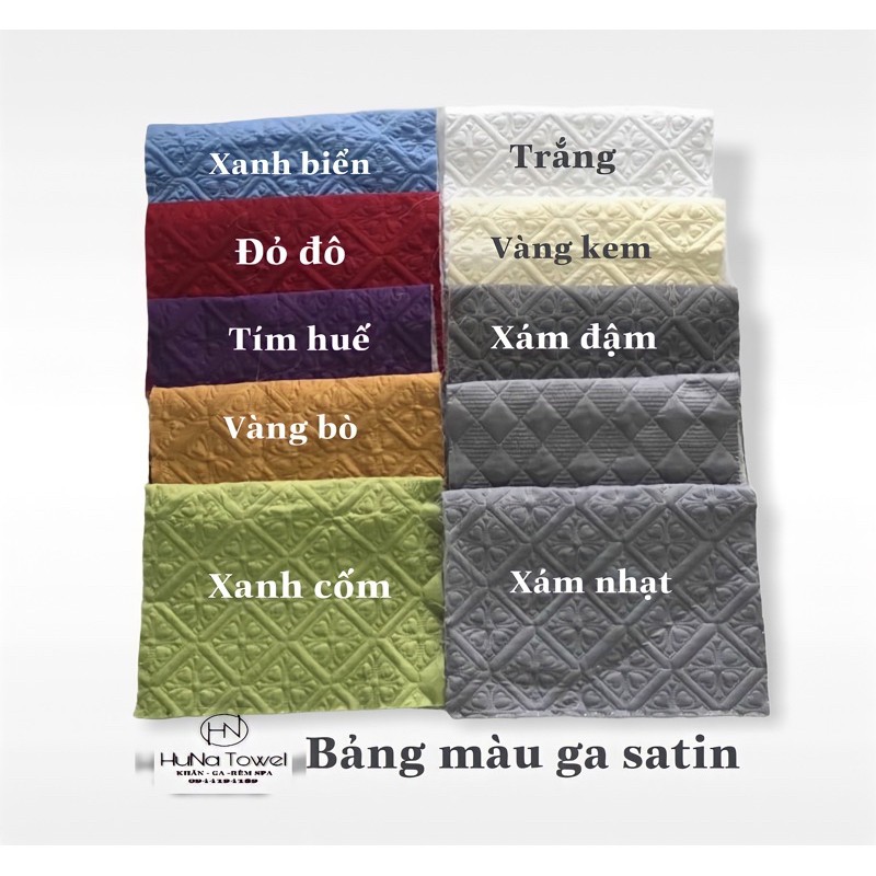 BỘ GA/DRAP POLY CHẦN BÔNG ĐỦ MÀU May theo kích thước yêu cầu