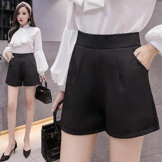 Quần short voan ống rộng