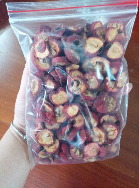 100g Sơn trà khô thái lát/ Táo gai thái lát/ Hawkthorn berry