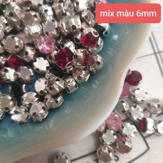 Hạt đá kết trang trí, size 6 MM_10MM.